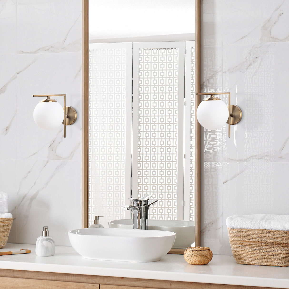 Aplique 1 luz Color cobre Metal Puerto