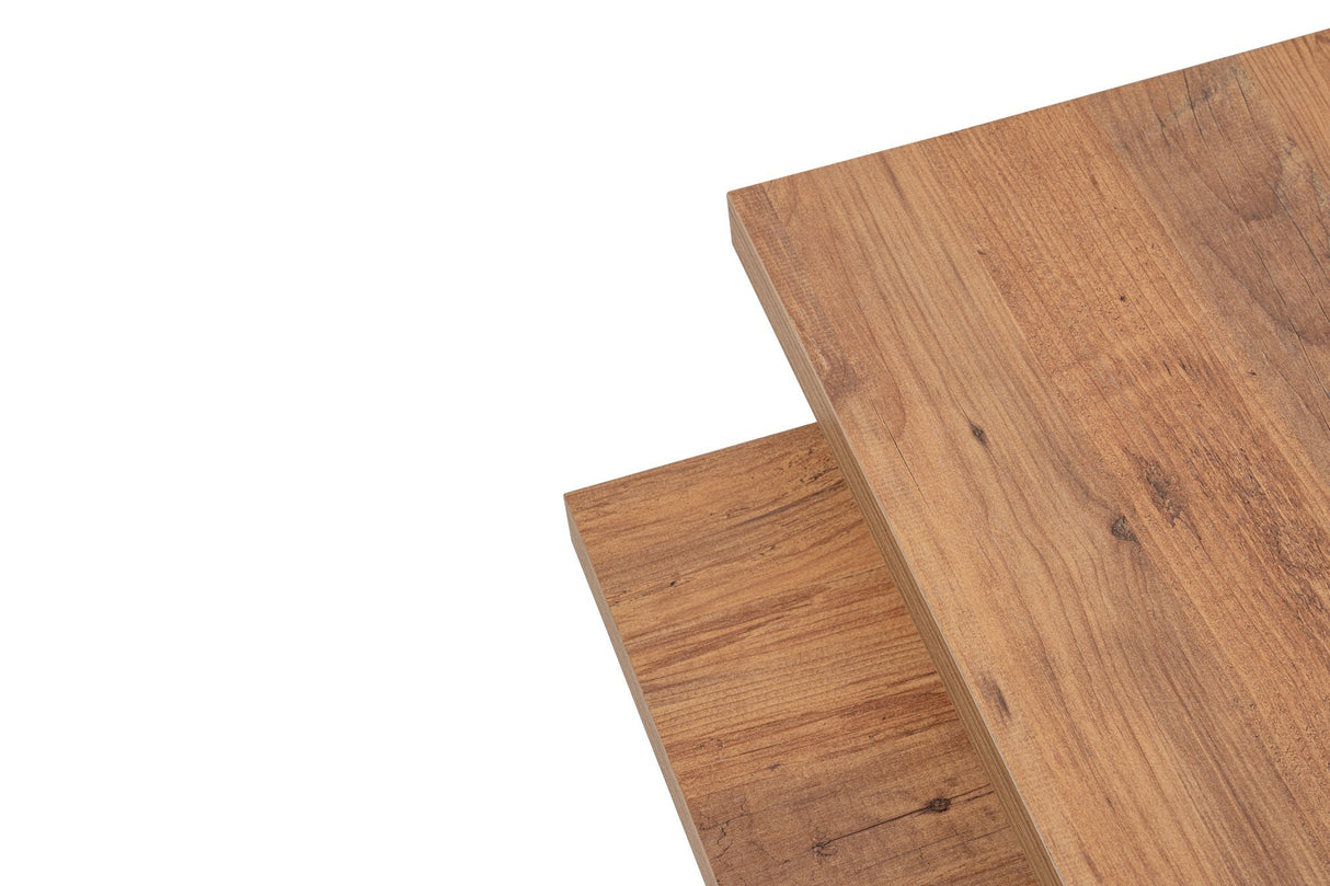 Mesa de salón Natural aspecto de pino Melamina Rebelión