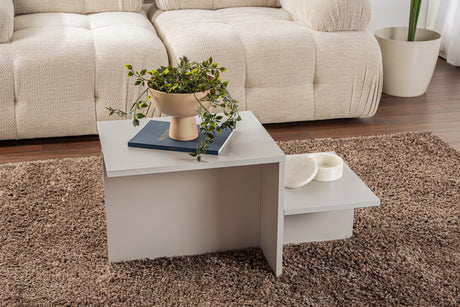 Mesa de salón Gris Melamina Eterna