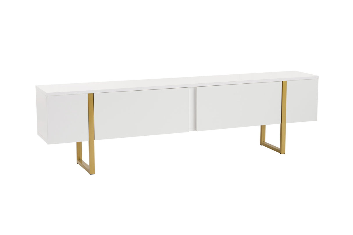 Mueble de TV Blanco Melamina Blitz 50x180x29,5 cm