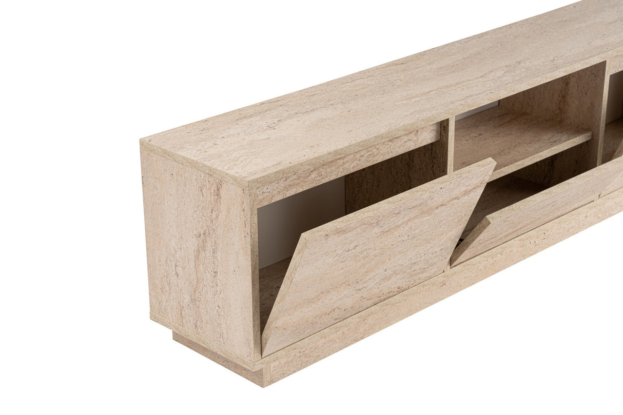 Mueble de TV Beige Melamina Flare 42x160x29,5 cm