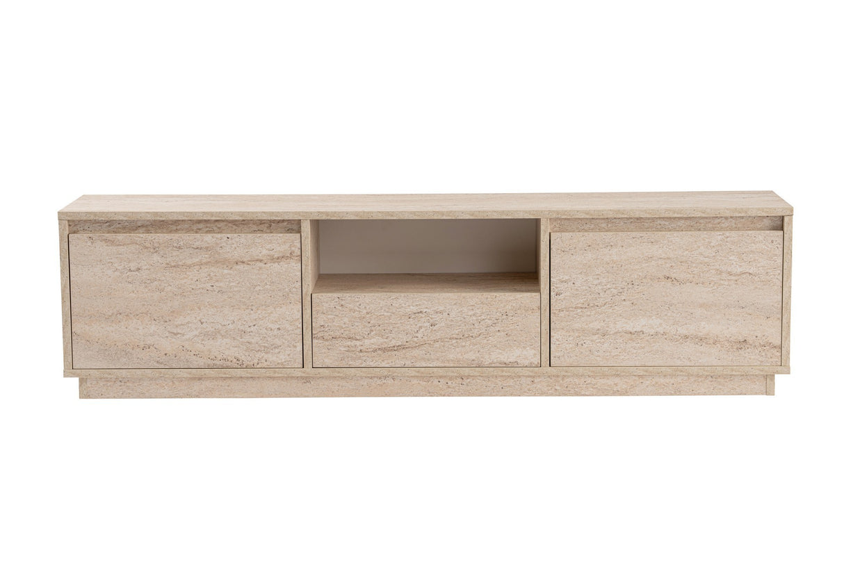 Mueble de TV Beige Melamina Flare 42x160x29,5 cm