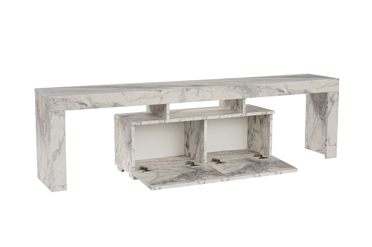 Mueble de TV de Melamina de Mármol Vertex 50x180x31,3 cm