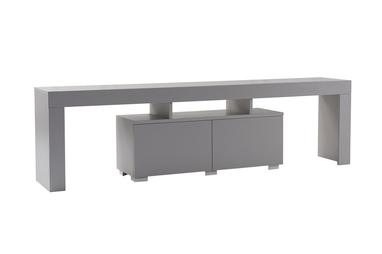 Mueble de TV Gris Melamina Vertex 50x180x31,3 cm
