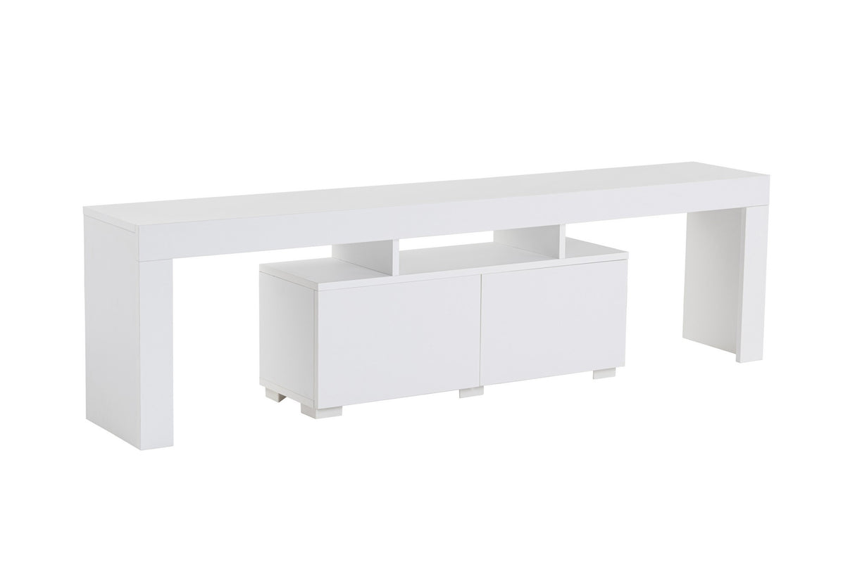 Mueble de TV Blanco Melamina Vertex 50x180x31,3 cm