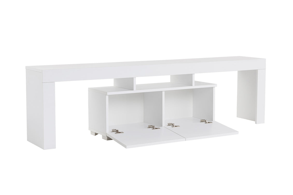 Mueble de TV Blanco Melamina Vertex 50x180x31,3 cm