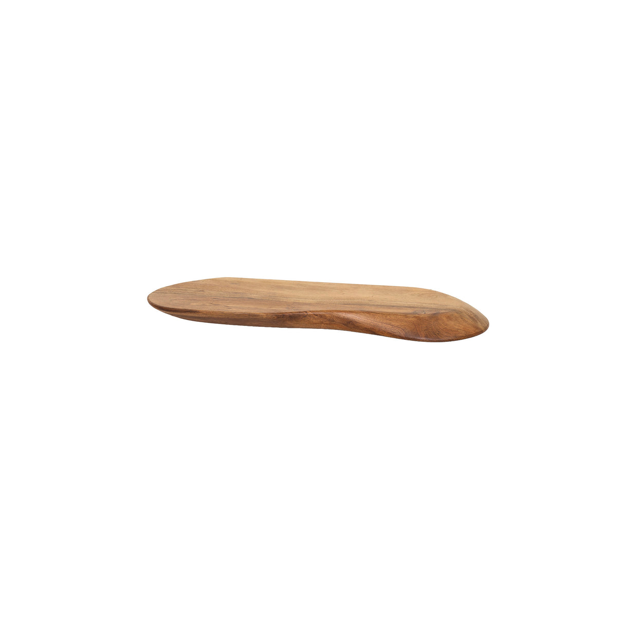 Estante de pared nórdico de 60 de madera maciza de acacia