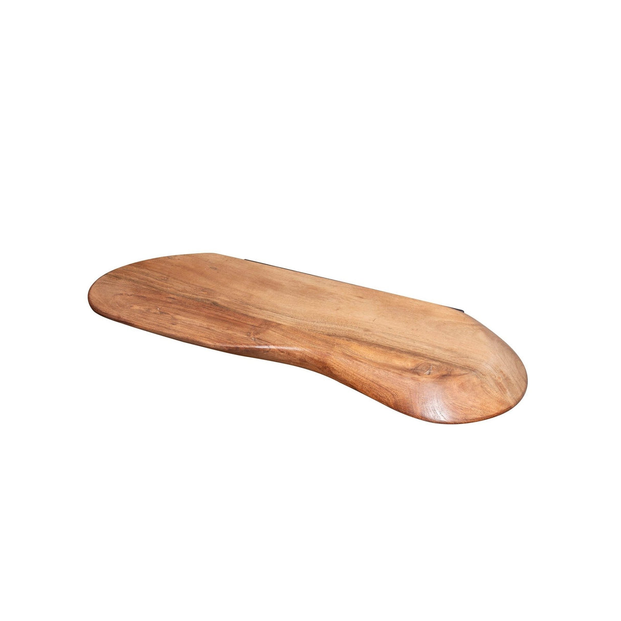 Estante de pared nórdico de 60 de madera maciza de acacia