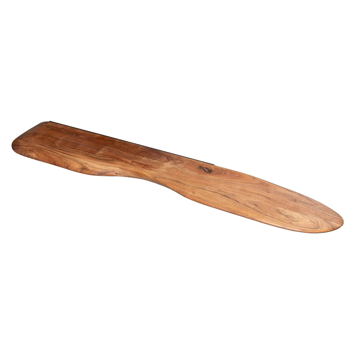 Estante de pared nórdico de 120 cm de madera de acacia maciza