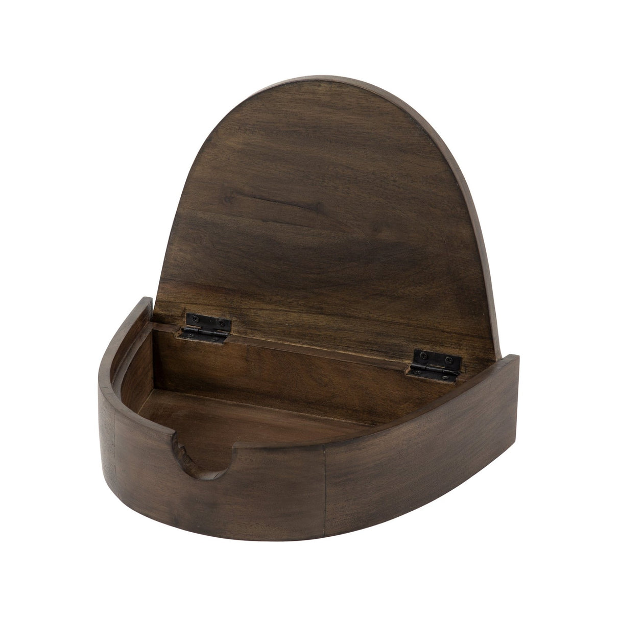 Set de 2 mesitas de noche semielípticas flotantes – Acacia