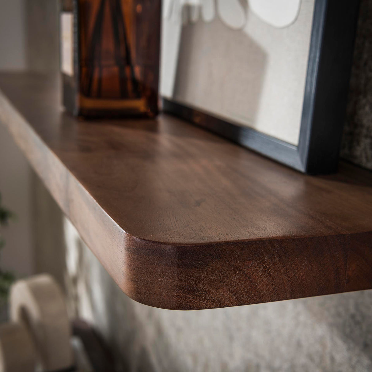 Estante de pared Loft Acacia 120 cm - Marrón Drift