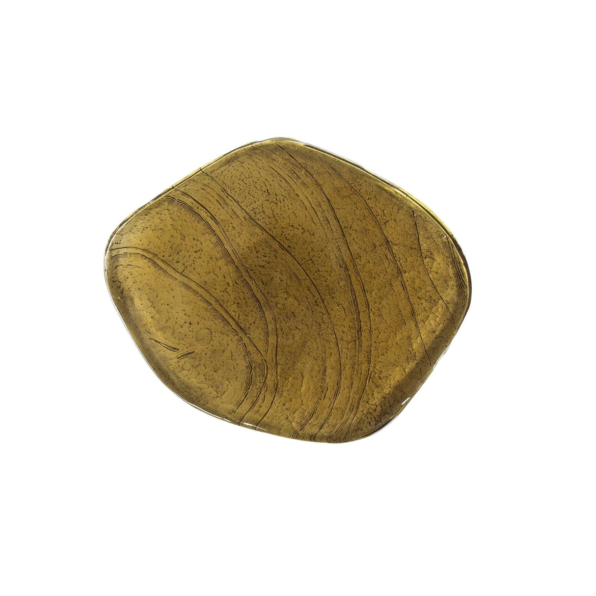 Mesita auxiliar Aurum S - Metal en oro antiguo (53x42x50 cm)