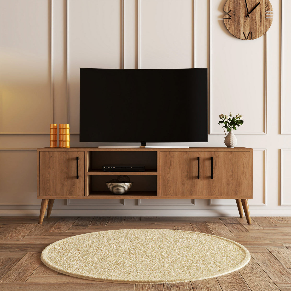 Muebles de TV Exxen Oak Melamine 150x52x34 cm