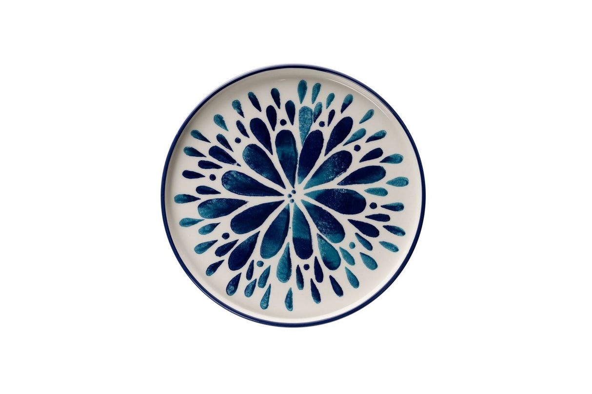 MCH09211 Azul Blanco 100% CERÁMICA 19 cm ancho