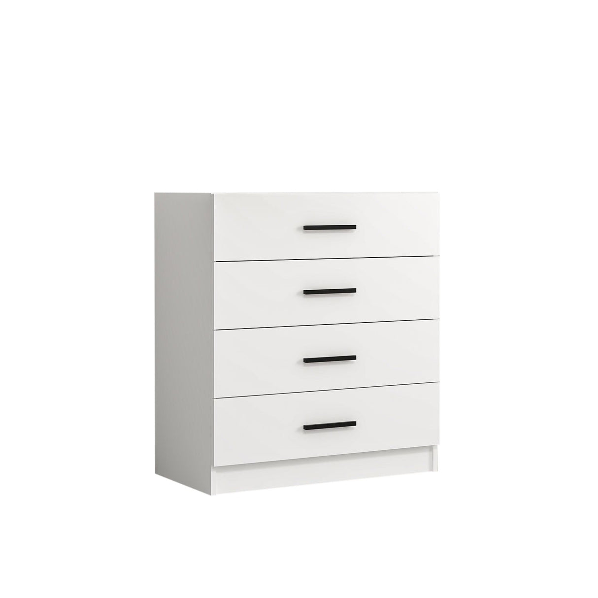 Ladekasten - Ladekast Kale TV Wit Melamine 90x100x47 cm - Dimehouse