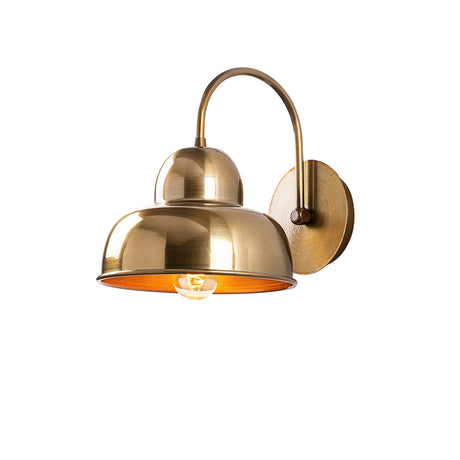 Lámpara de pared de metal dorado Allure