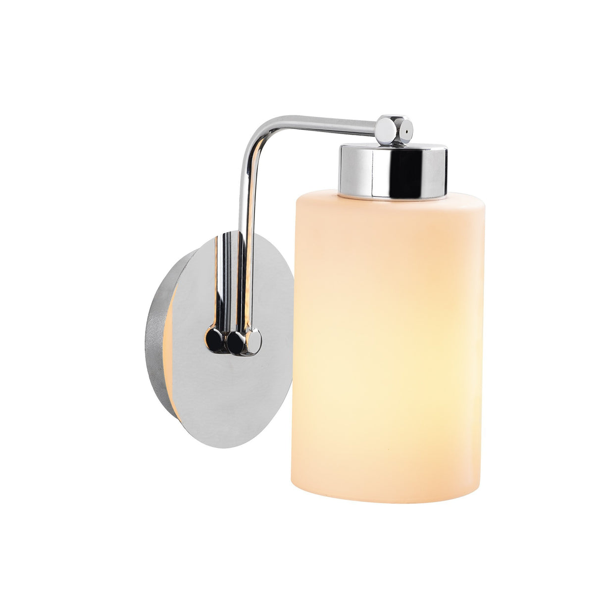 Aplique Blanco Plata Metal Oasis