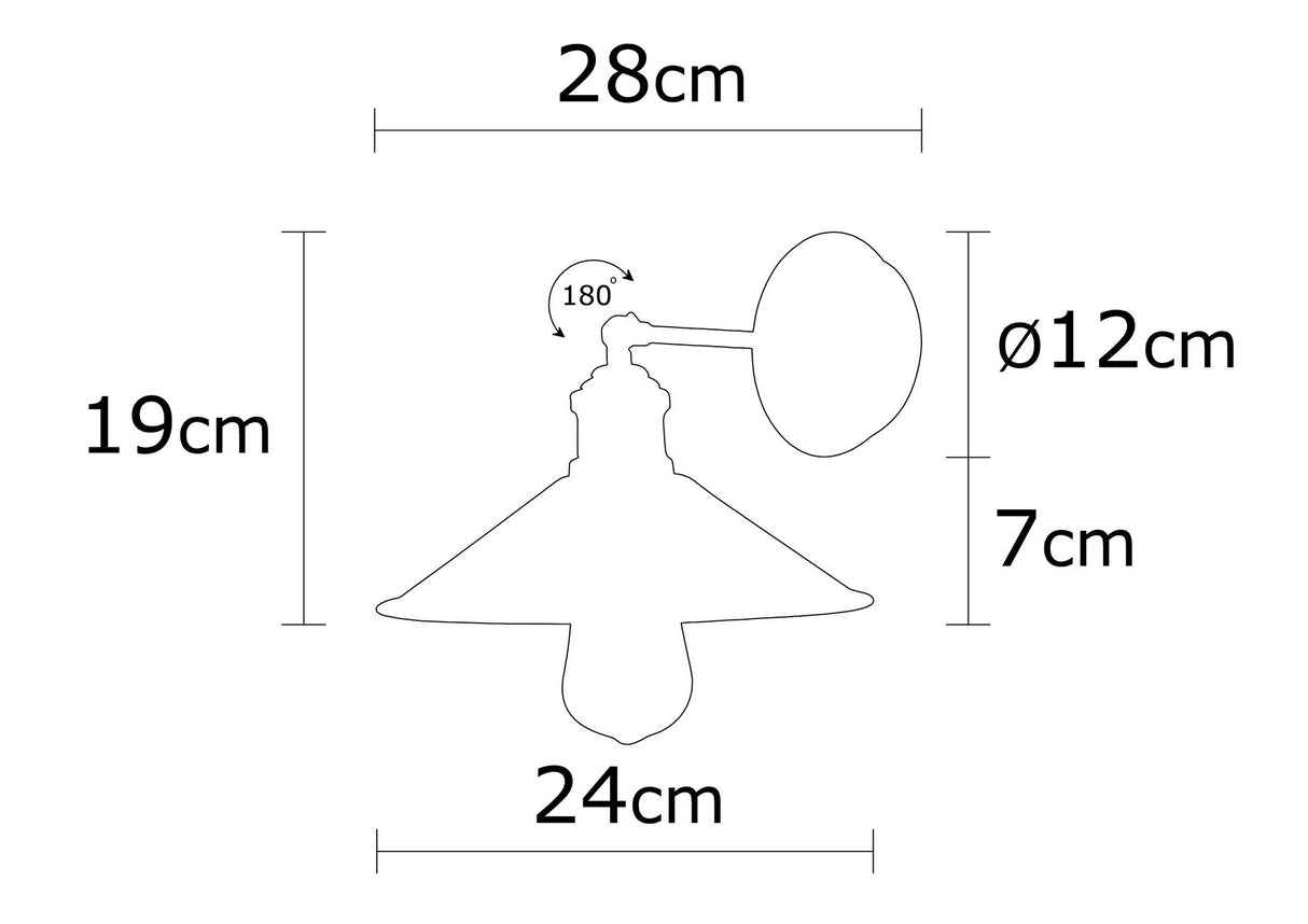 Aplique de metal color bronce Allure