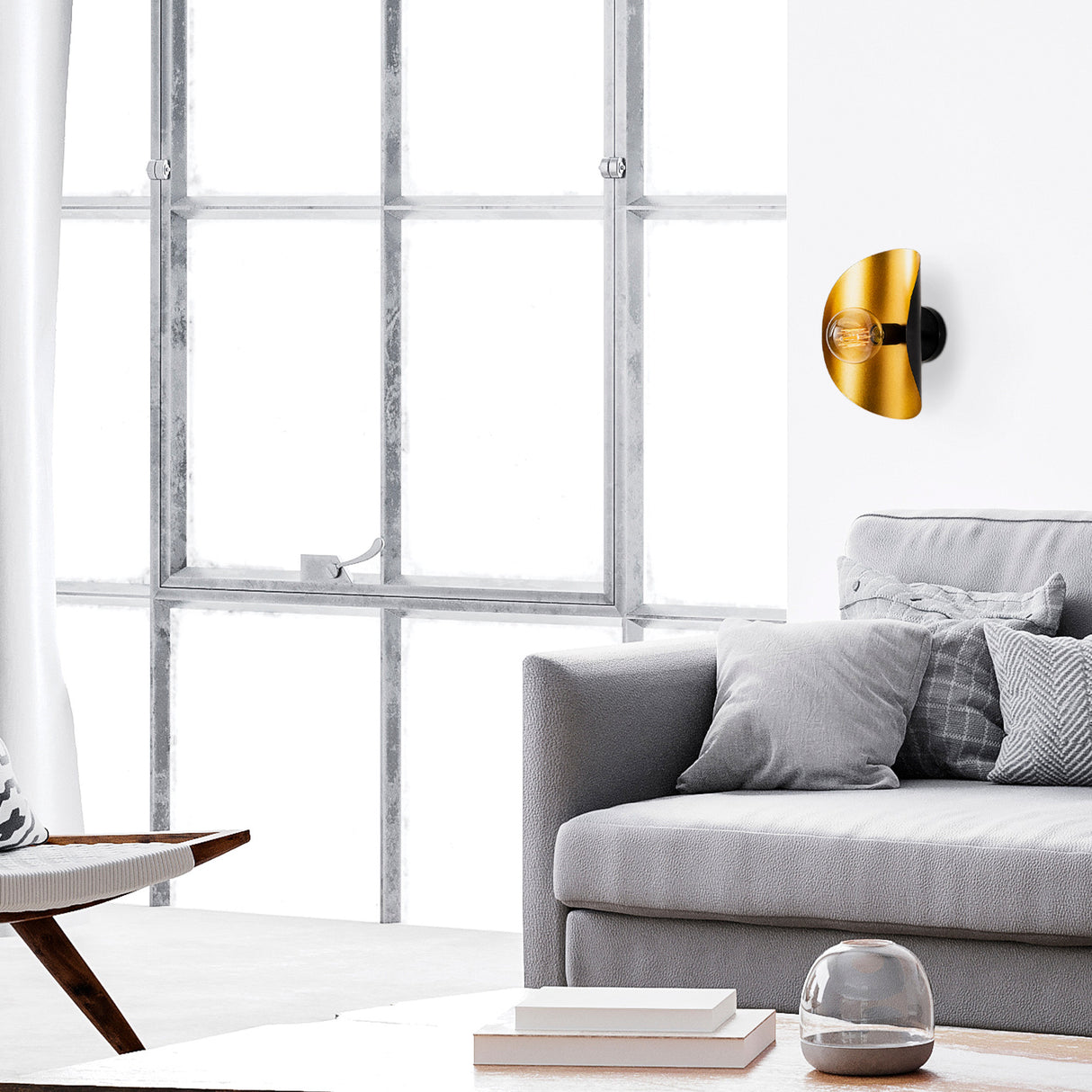 Aplique Negro Dorado Metal Echelon