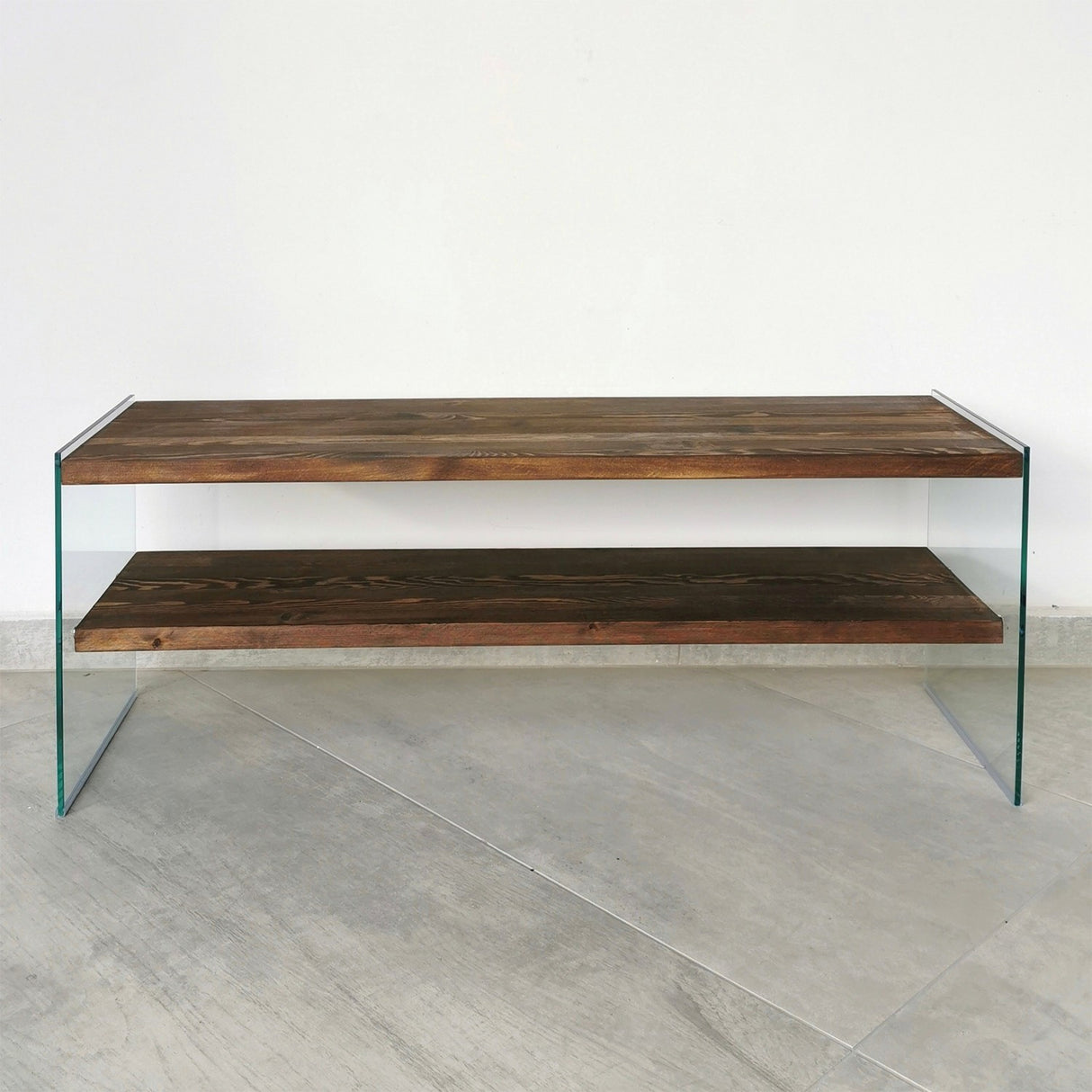 TV Meubels - TV Meubel Coral Walnoot Dennenhout 120x45x35 cm - Dimehouse