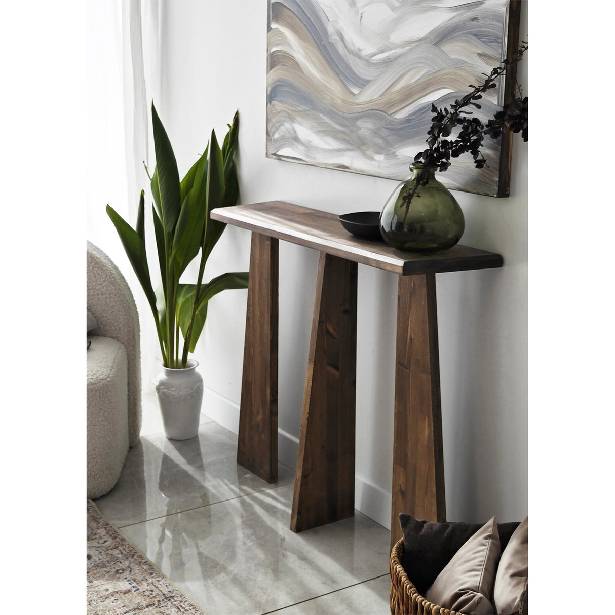 Tocador Cleopatra Walnut Wood