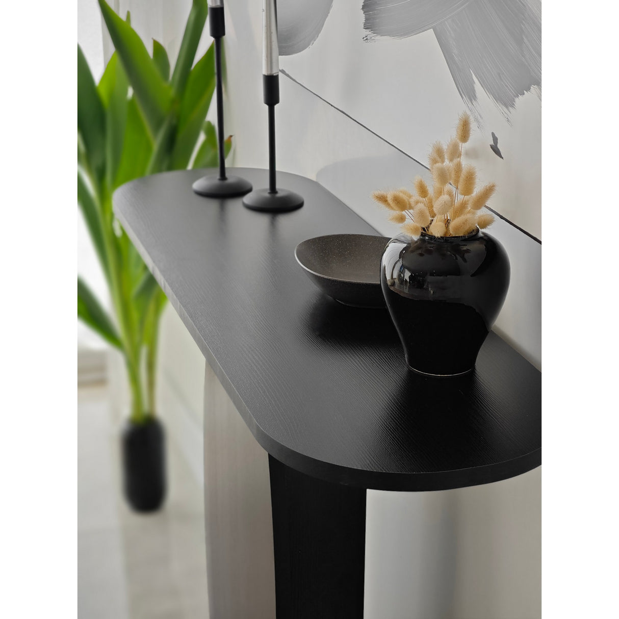 Kaptafels - Kaptafel Ellittica Antraciet Melamine 100x81x30 cm - Dimehouse