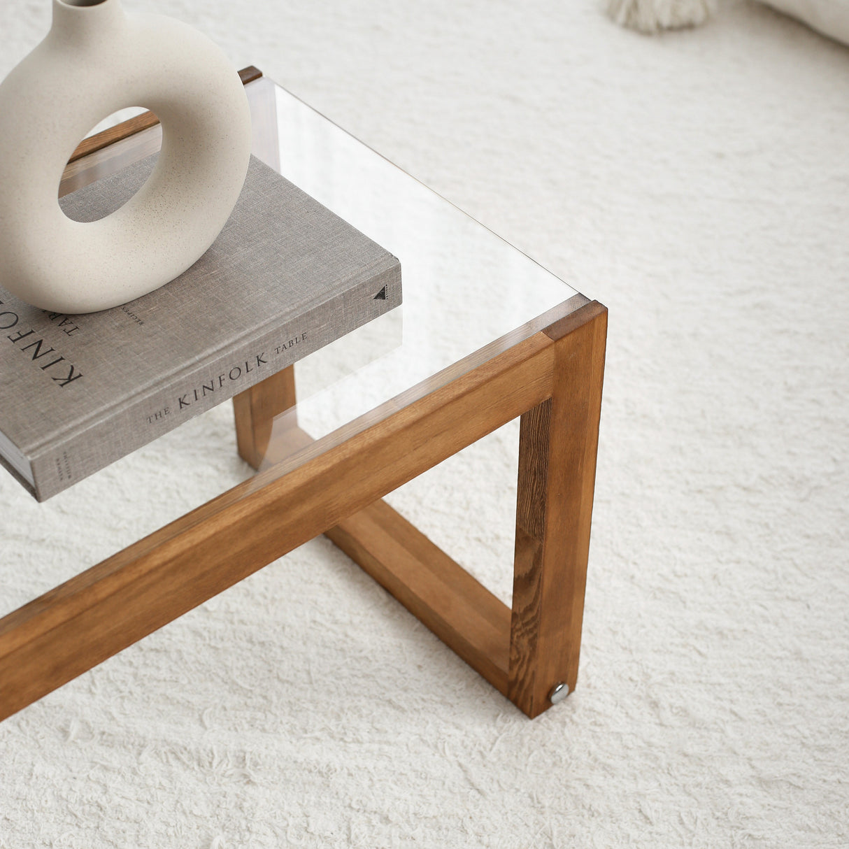 TV Meubels - TV Meubel Via Naturel Hout Dennenhout 130x40x40 cm - Dimehouse