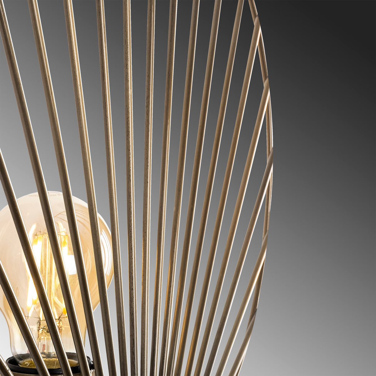 Lámpara de pared de metal color bronce Arbor