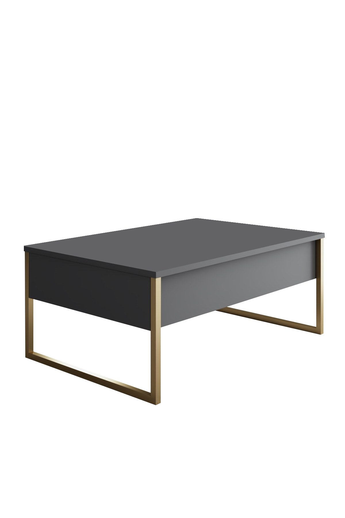 Conjunto-de-muebles-Antracita-Lujo---Mesa-de-centro-+-Mueble-TV-+-Aparador---Marco-Dorado
