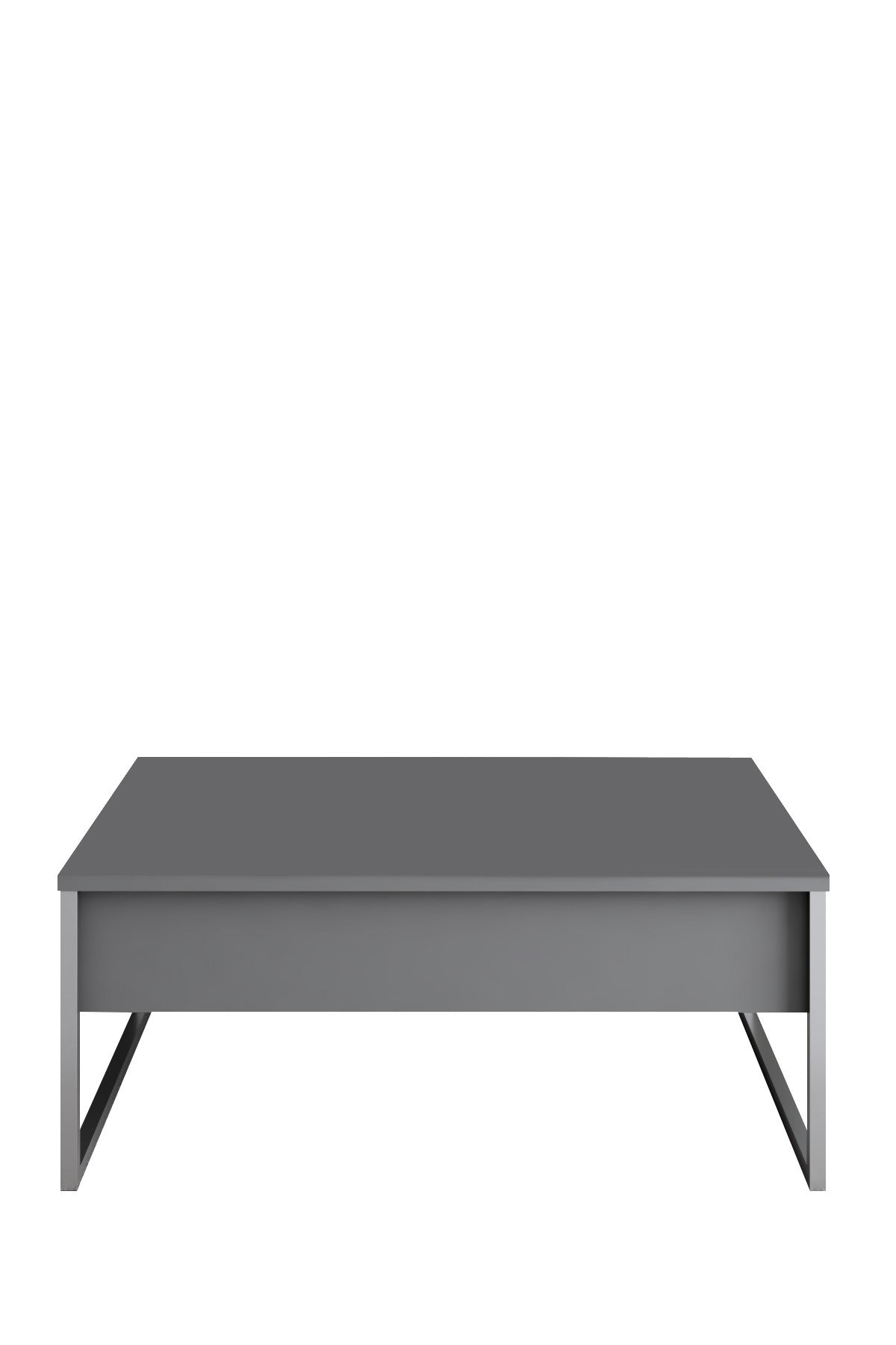 Mesa-de-centro-rectangular-de-lujo-antracita-90x60---Marco-plateado