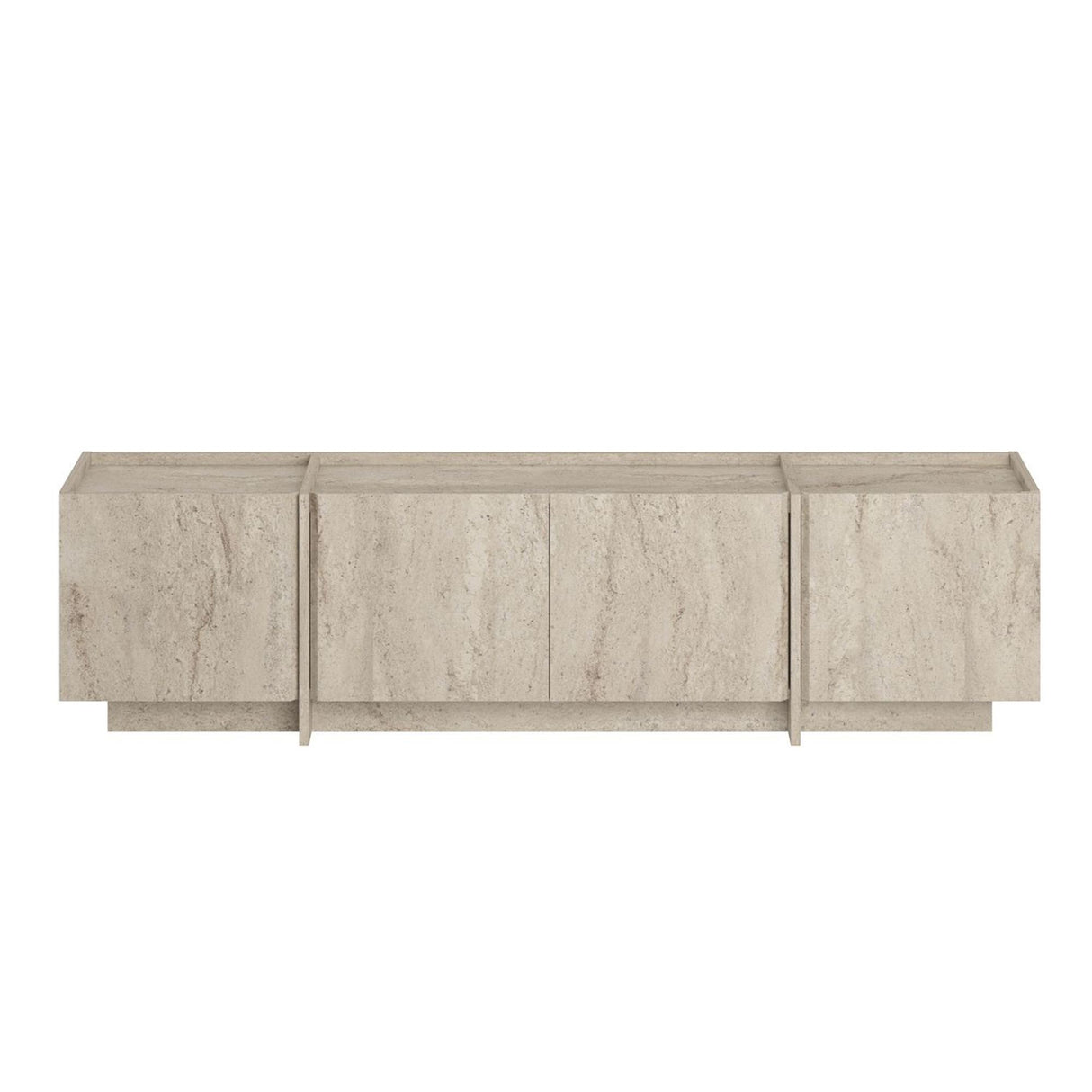 Lowen Mueble TV travertino 180 cm Madera melaminada