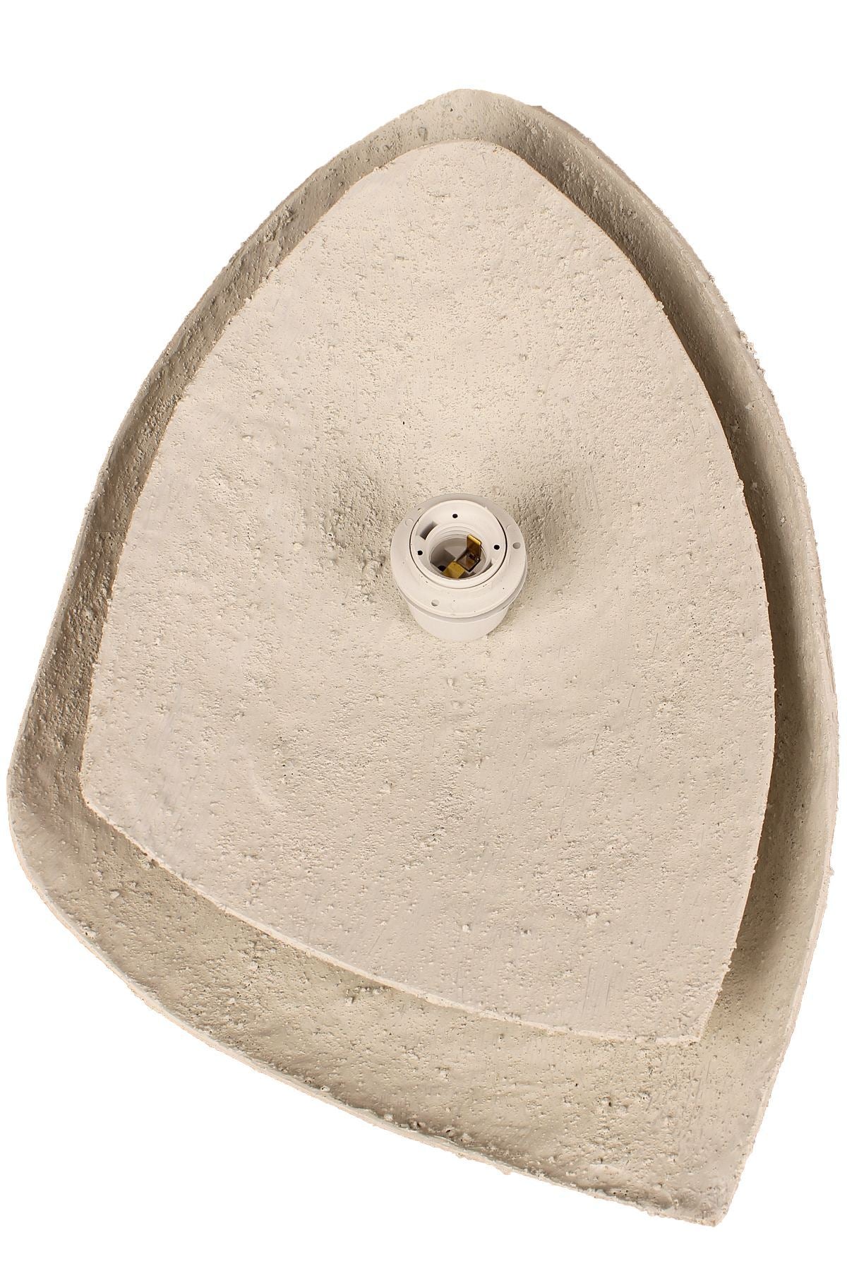 Tapa de hormigón de carbono blanco crema BK220