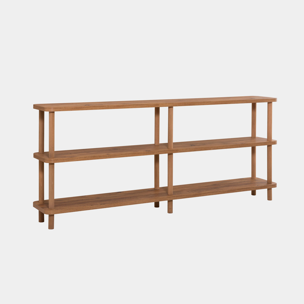 Wandkasten - Wandkast Zen Atlantisch Dennenhout Melamine 180x74,9x35 cm - Dimehouse