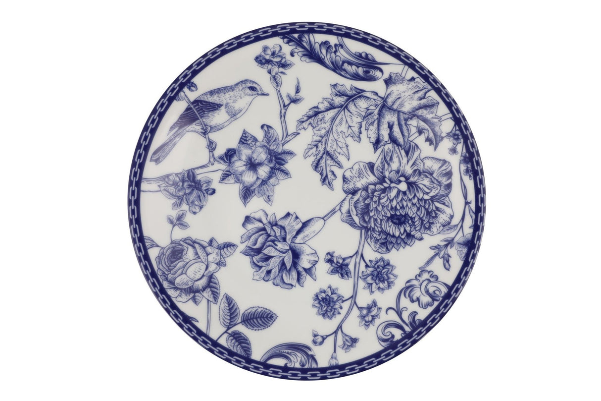 ZG24Y2420939016 Azul Blanco 100% PORCELANA