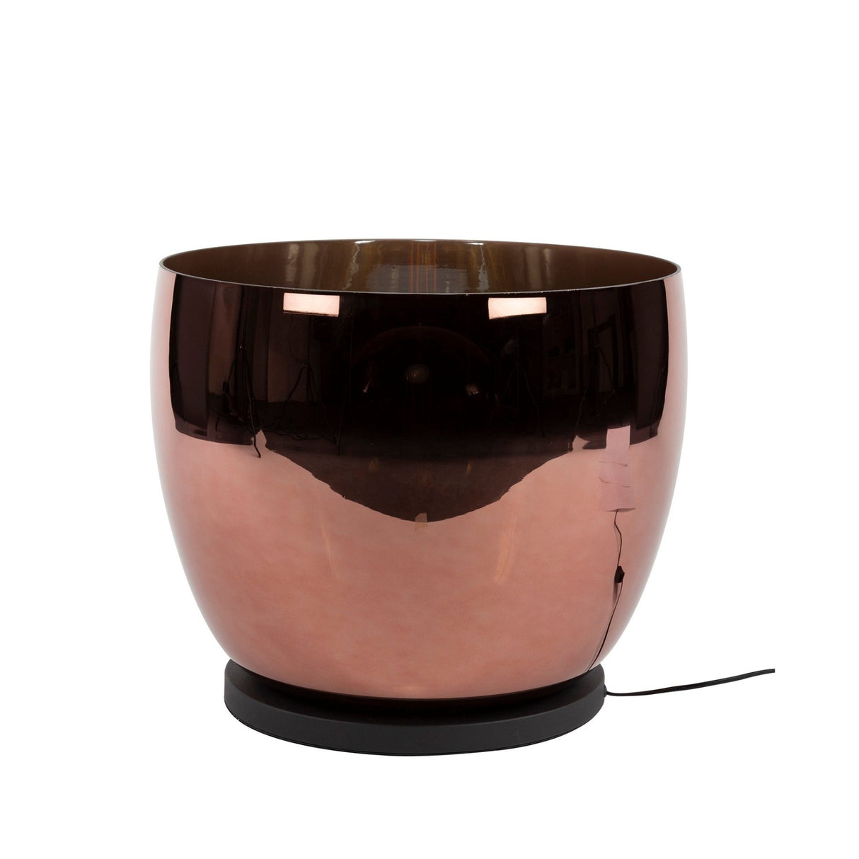 Lámpara de pie Dain UP XXL Vidrio color cobre