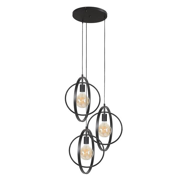 Lámpara colgante Otan DH Interior Charcoal L x An x Al 48x46x45 Metal Blanco foto vista frontal