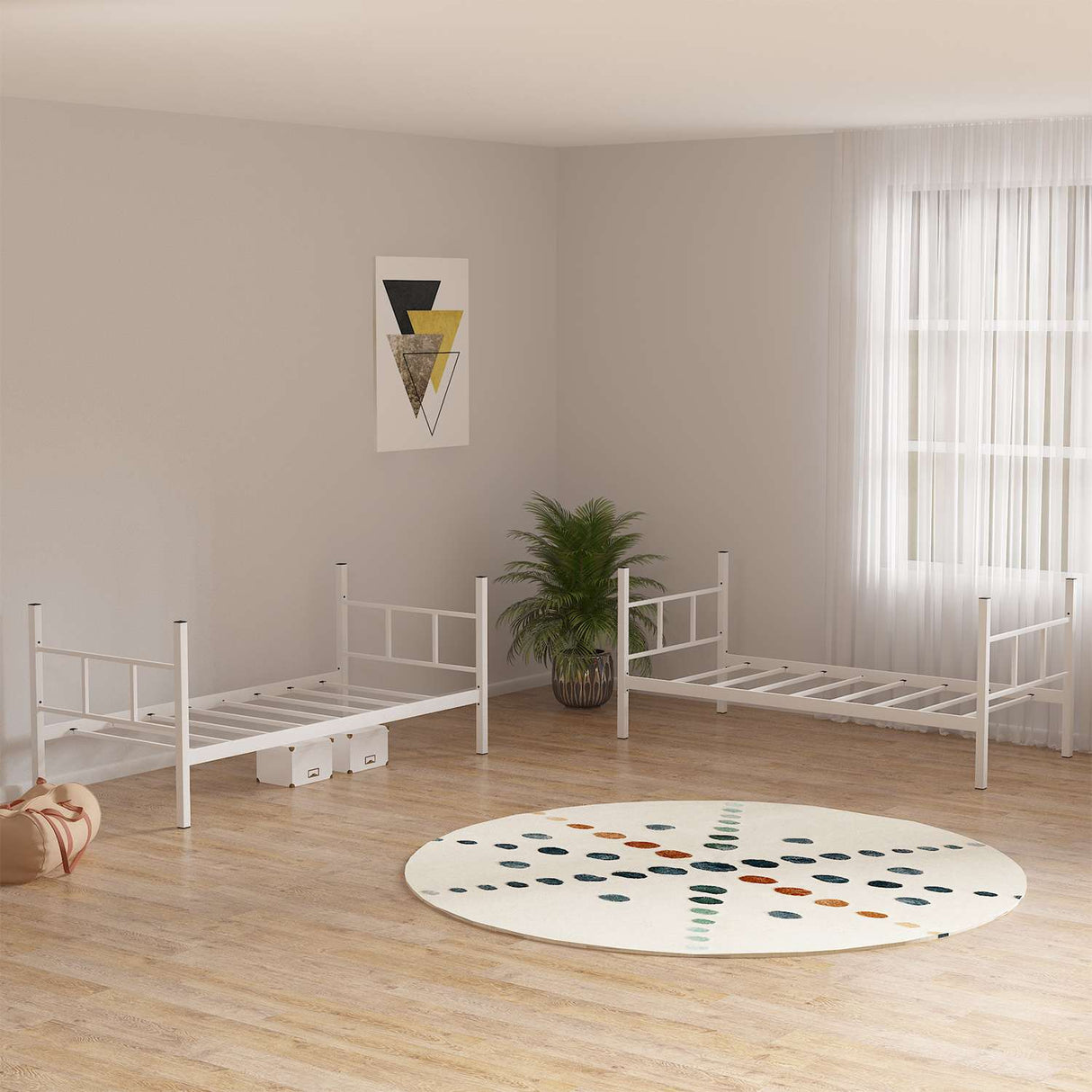 Litera Niños - Blanca - 200x90 cm