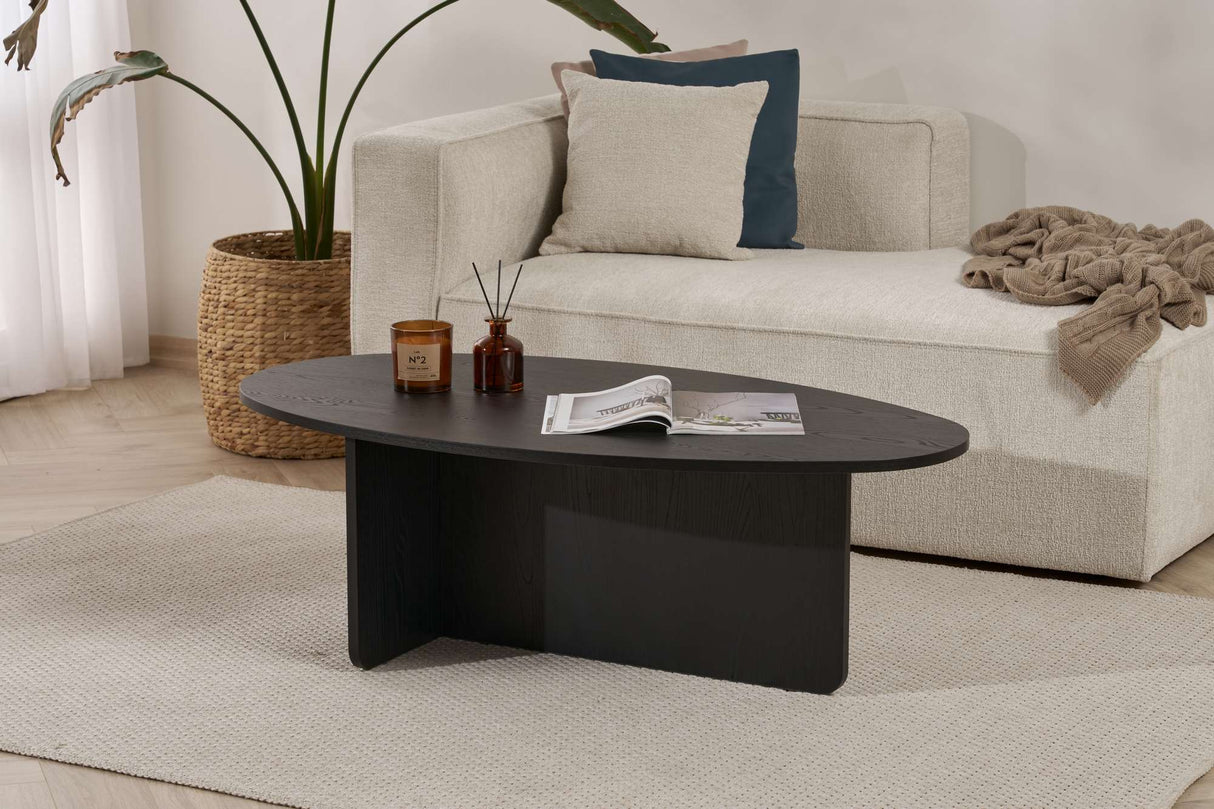 Orba - Tablero de partículas revestido de melamina 100% madera negra