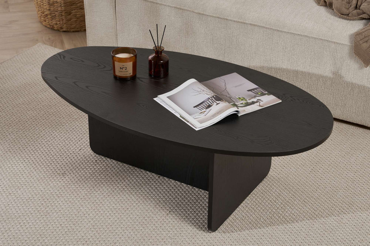 Orba - Tablero de partículas revestido de melamina 100% madera negra