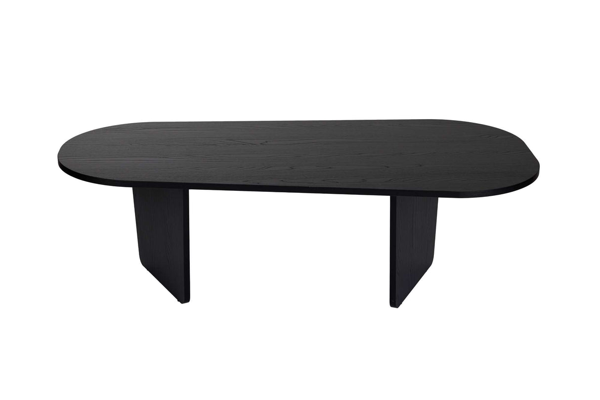 Ovalis - Tablero de partículas revestido de melamina 100% madera negra