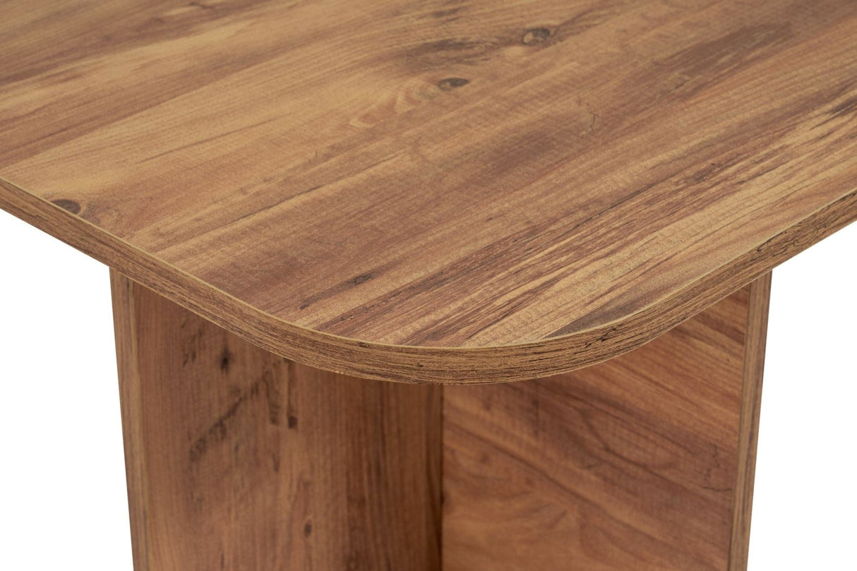 Mesa de centro Akira de madera de pino atlántico 120 cm melaminada