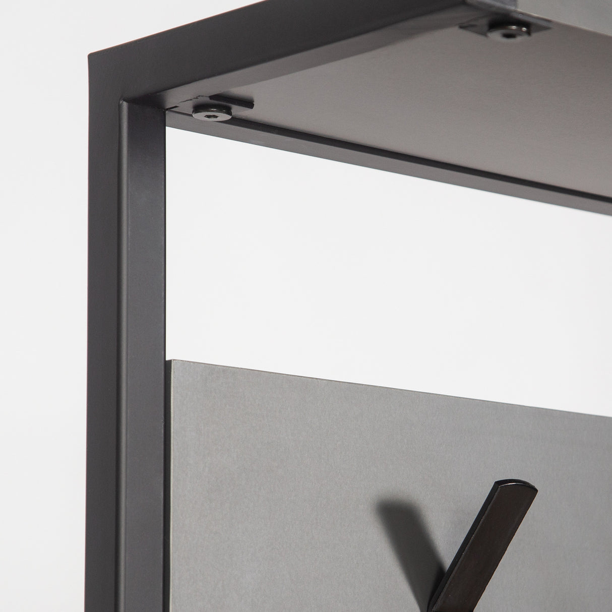 Mueble de guardarropa Perchero Antracita Melamina Novad - Con estantes