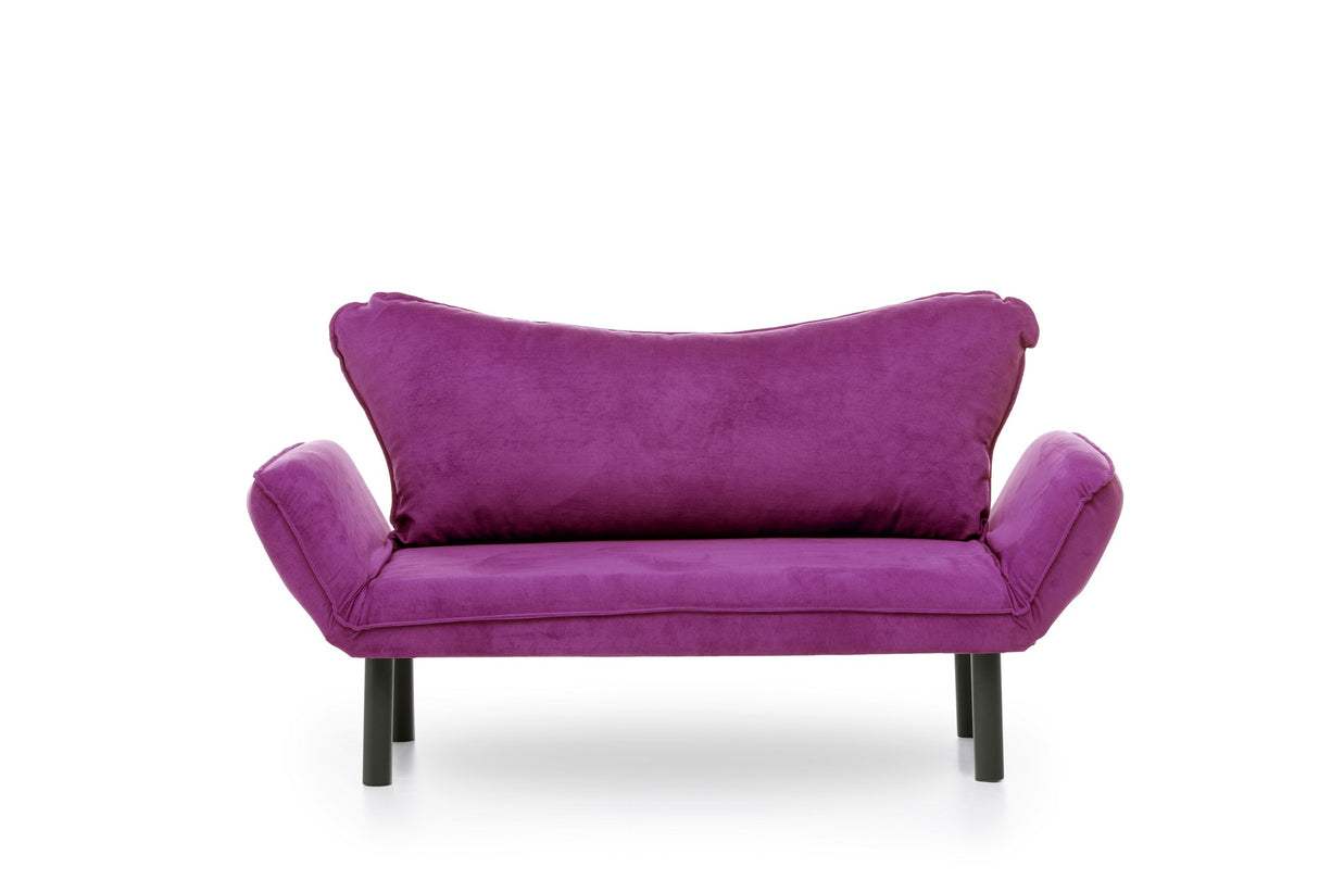 Sofá cama Terciopelo Púrpura - doble - Chatto