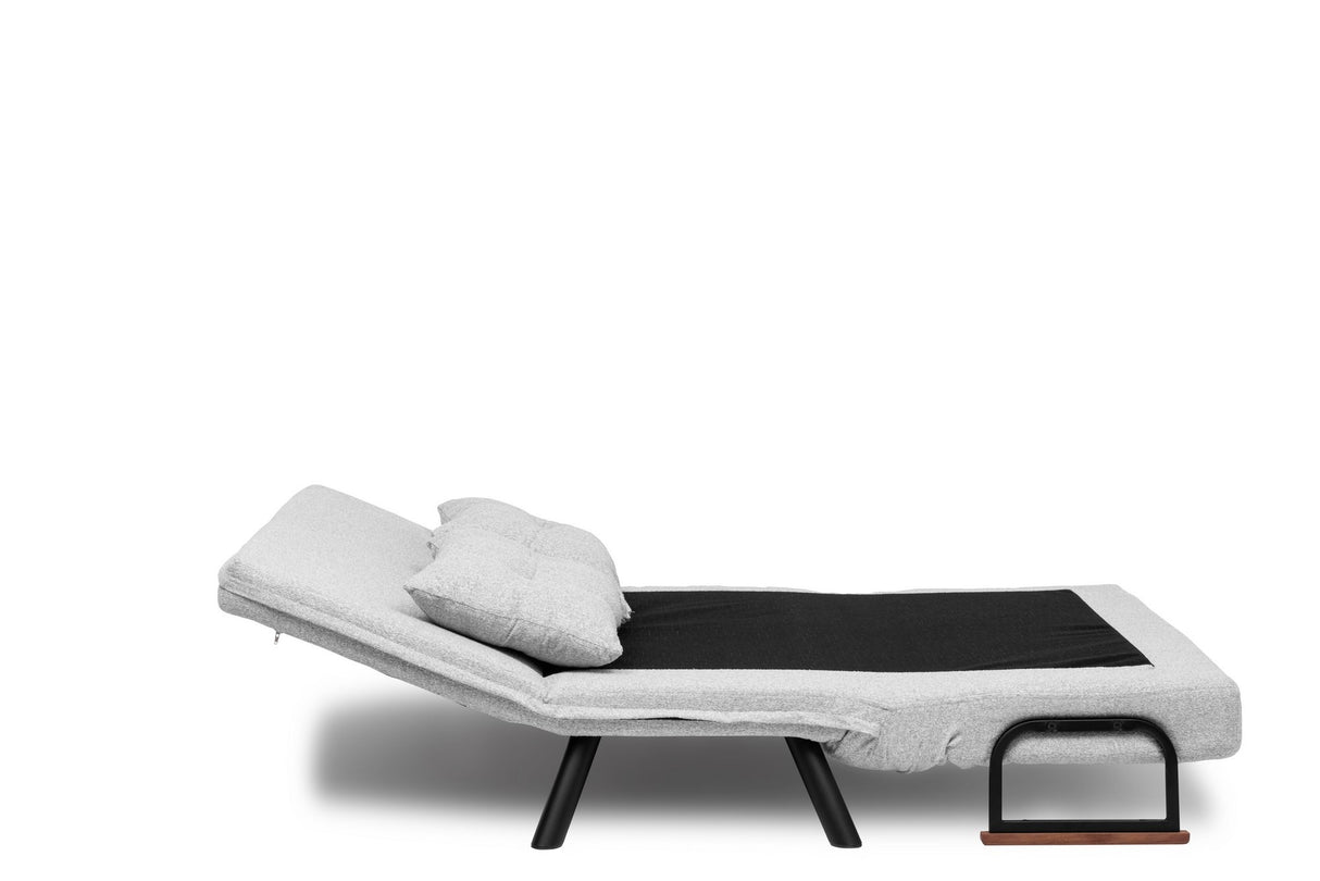 Sofá cama Gris Bouclé 2 plazas - Sando