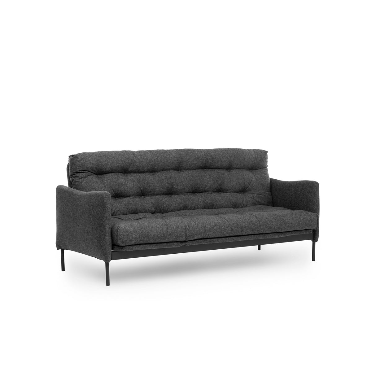 Banken - Slaapbank 3 - Zits – Antraciet – Meerdere standen - Renge - Dimehouse
