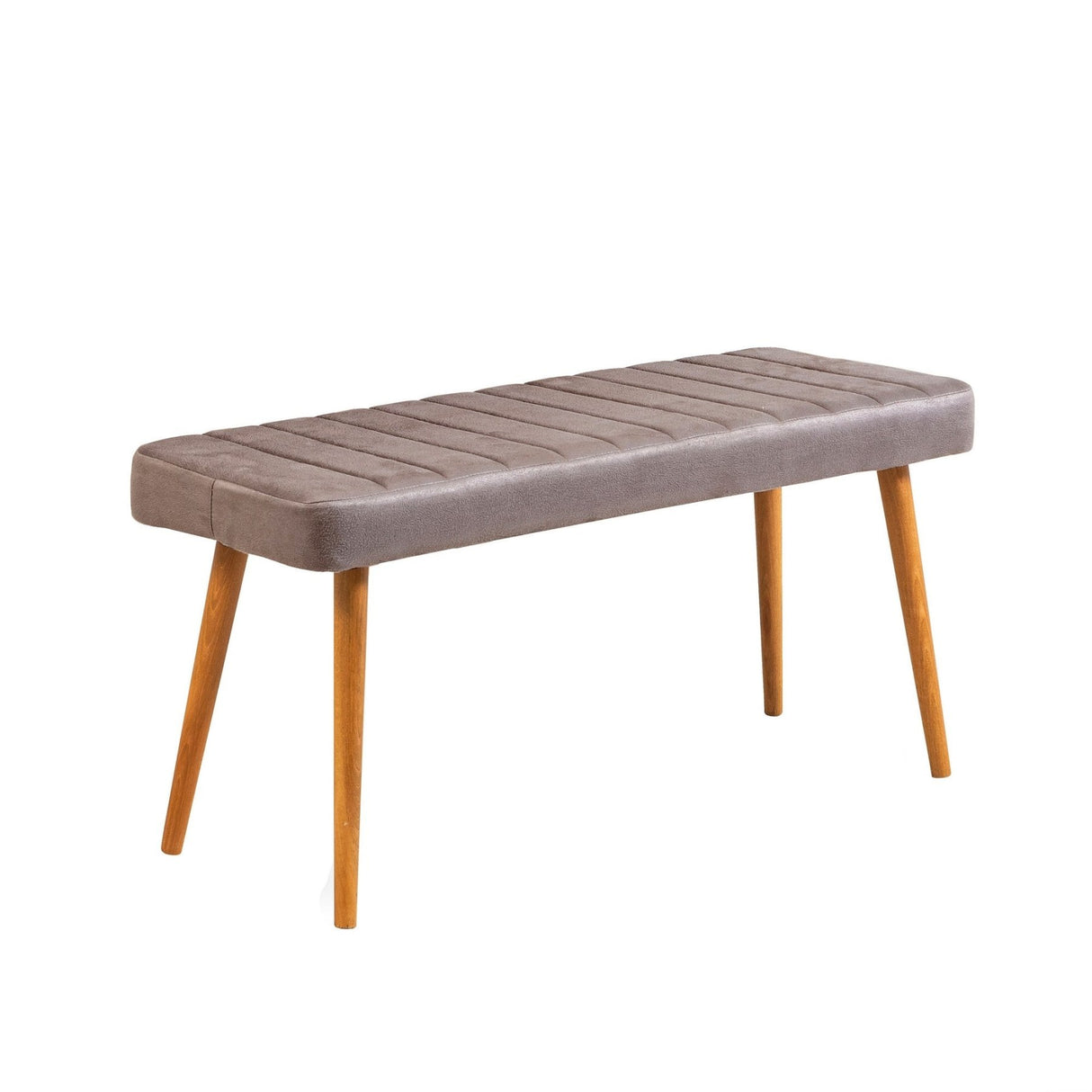 Juego de mesa de comedor extensible Santiago 120 cm Pino Atlántico gris Compuesto de madera revestido de melamina