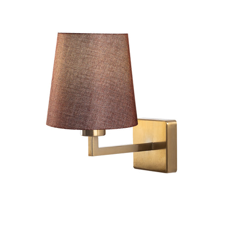 Aplique de 1 luz Oro Tela Ashburn