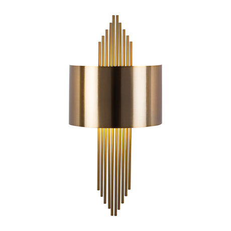 Aplique 1 luz Bronce Oro Metal Andes
