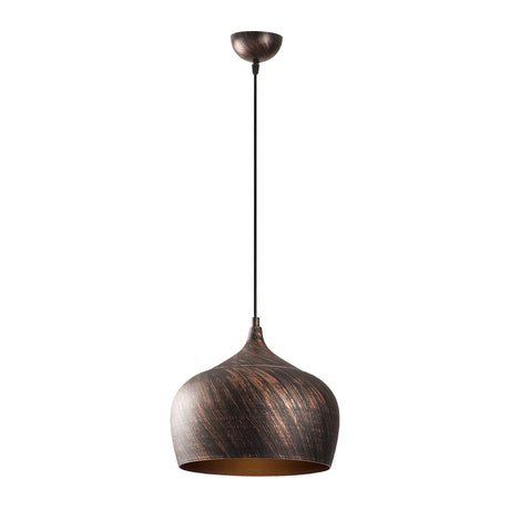 Lámpara colgante de metal color cobre Forge