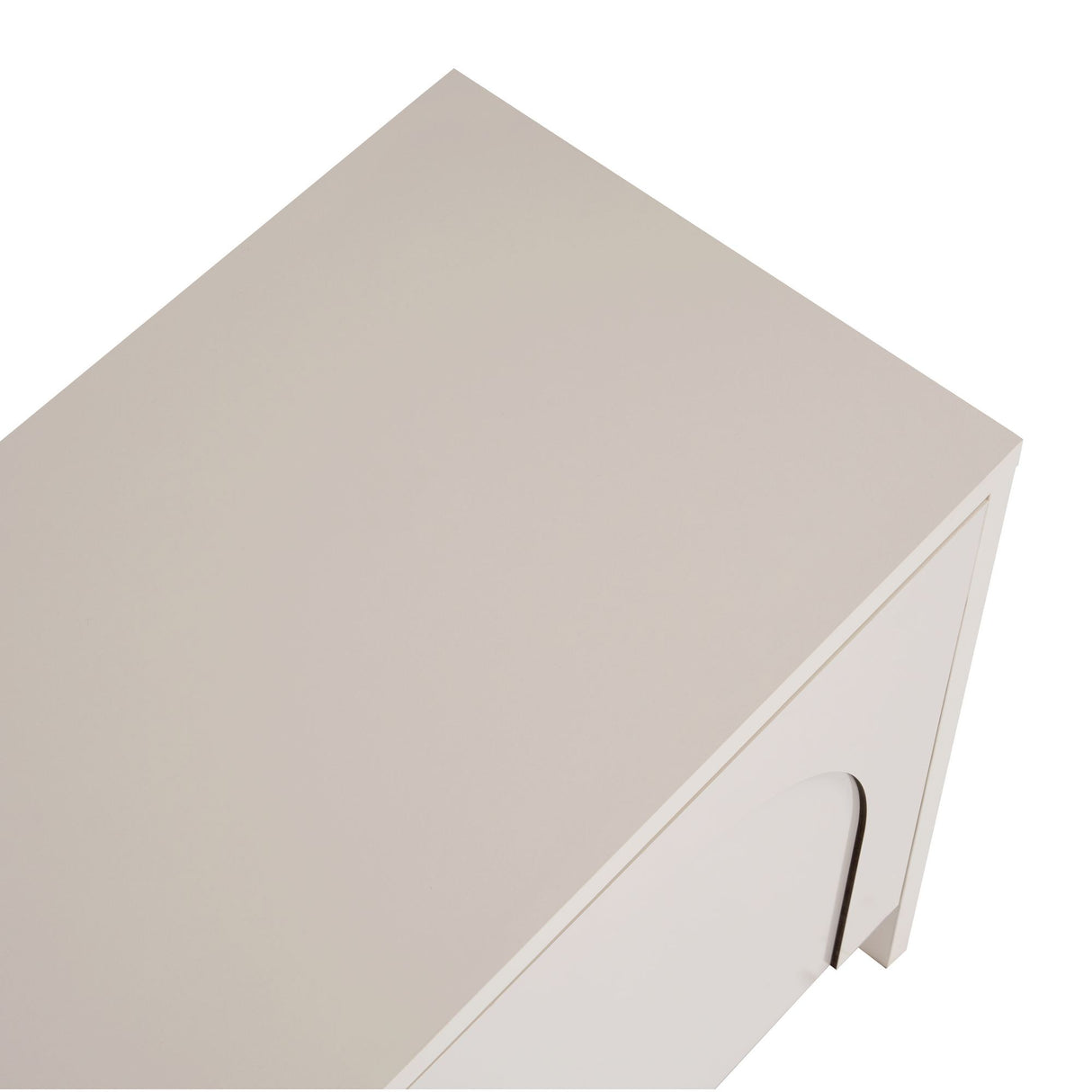 Mueble TV Aurelia crema 180 cm madera melaminada